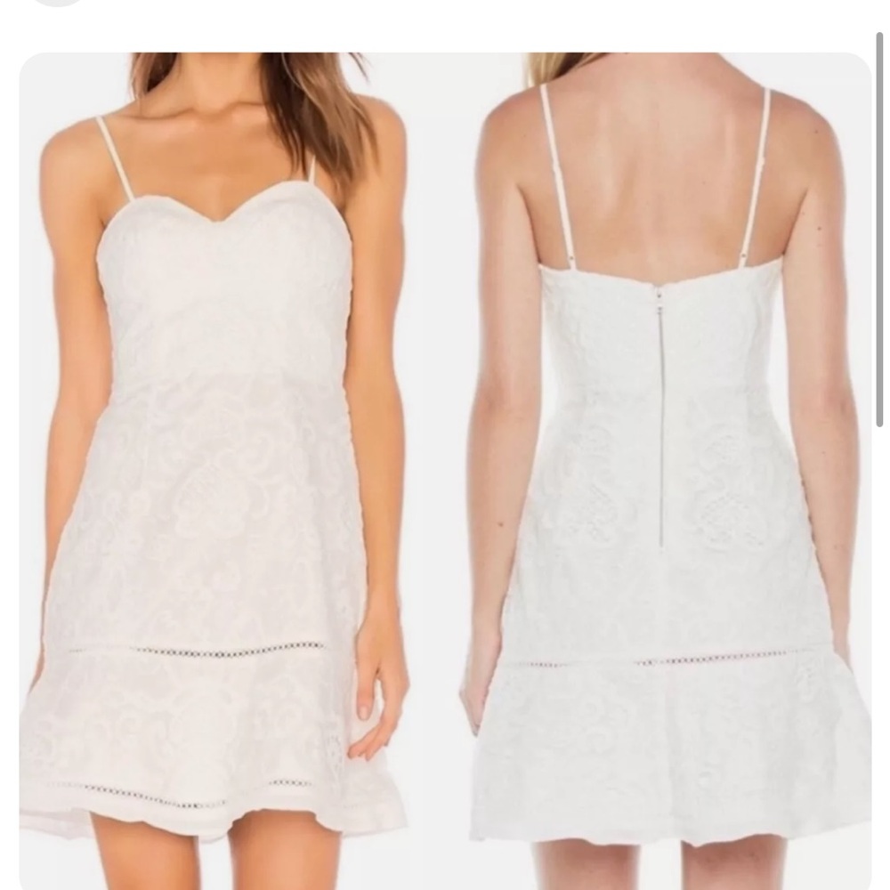 NWT BARDOT | Lilya Dress in Ivory Lace Crochet